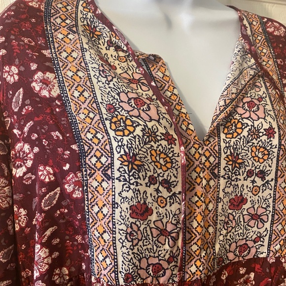 NWT Lucky boho pullover blouse - Picture 4 of 7